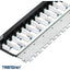12PORT CAT6A SHIELDED WALL     