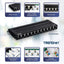 12PORT CAT6A SHIELDED WALL     