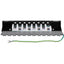 8PORT CAT6A SHIELDED WALL      