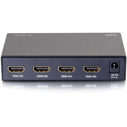 C2G 4K HDMI Selector Switch - UltraHD HDMI Switch - 5x1