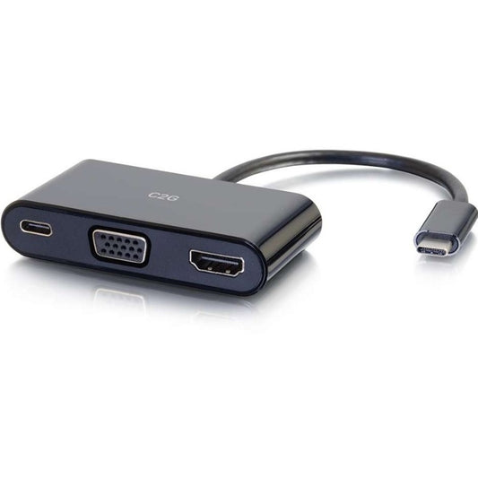 USB C TO HDMI VGA ADAPTER W/   