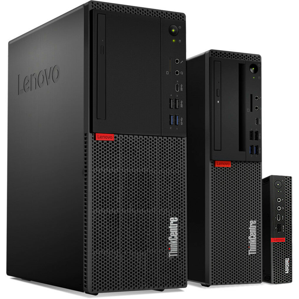 Lenovo ThinkCentre M720s 10SUS53L00 Desktop Computer - Intel Core i7 8th Gen i7-8700 3.20 GHz - 8 GB RAM DDR4 SDRAM - 256 GB SSD - Small Form Factor - Raven Black