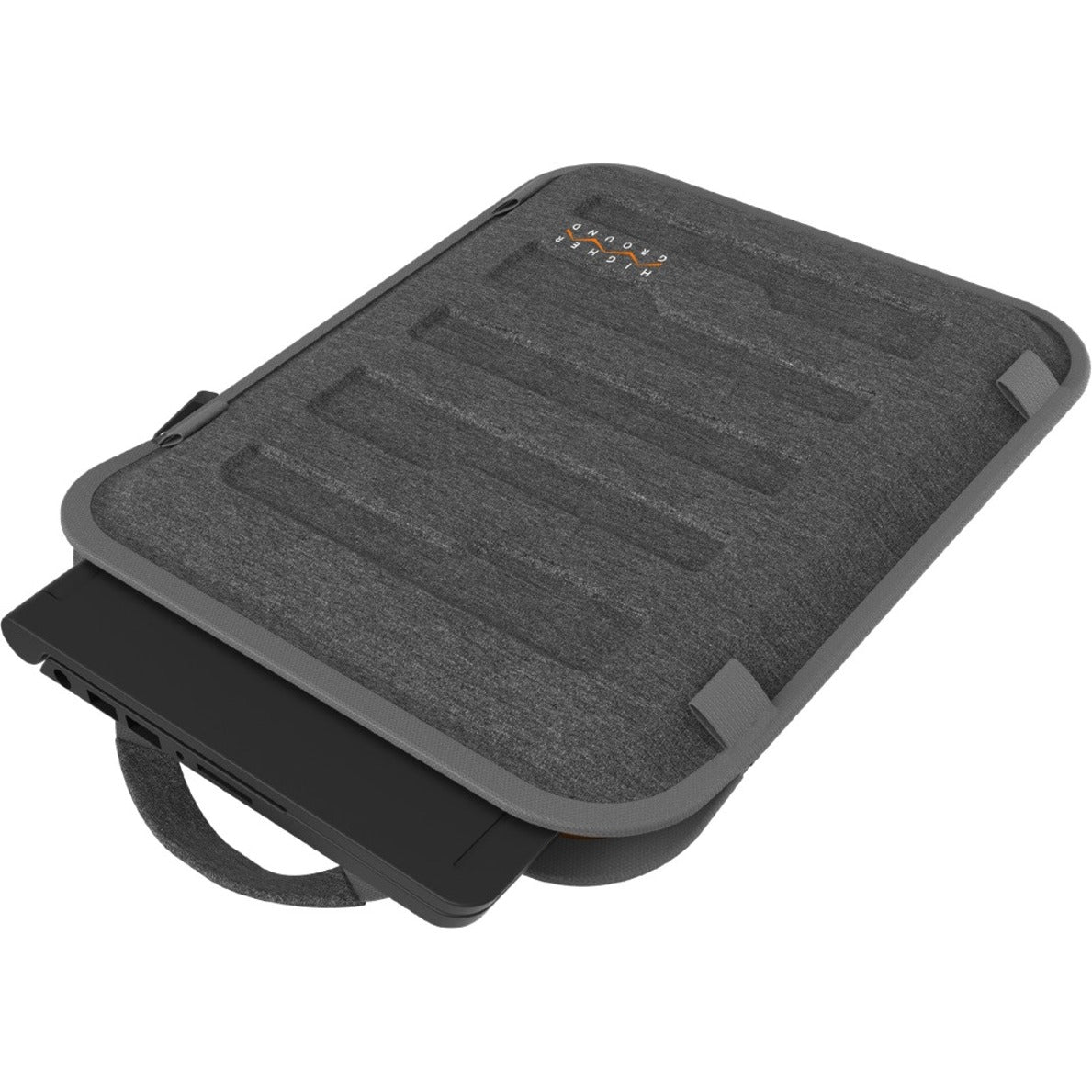 Higher Ground Capsule Carrying Case (Sleeve) for 13" and 14" Chromebooks as well as 15" MacBook Pro - Gray