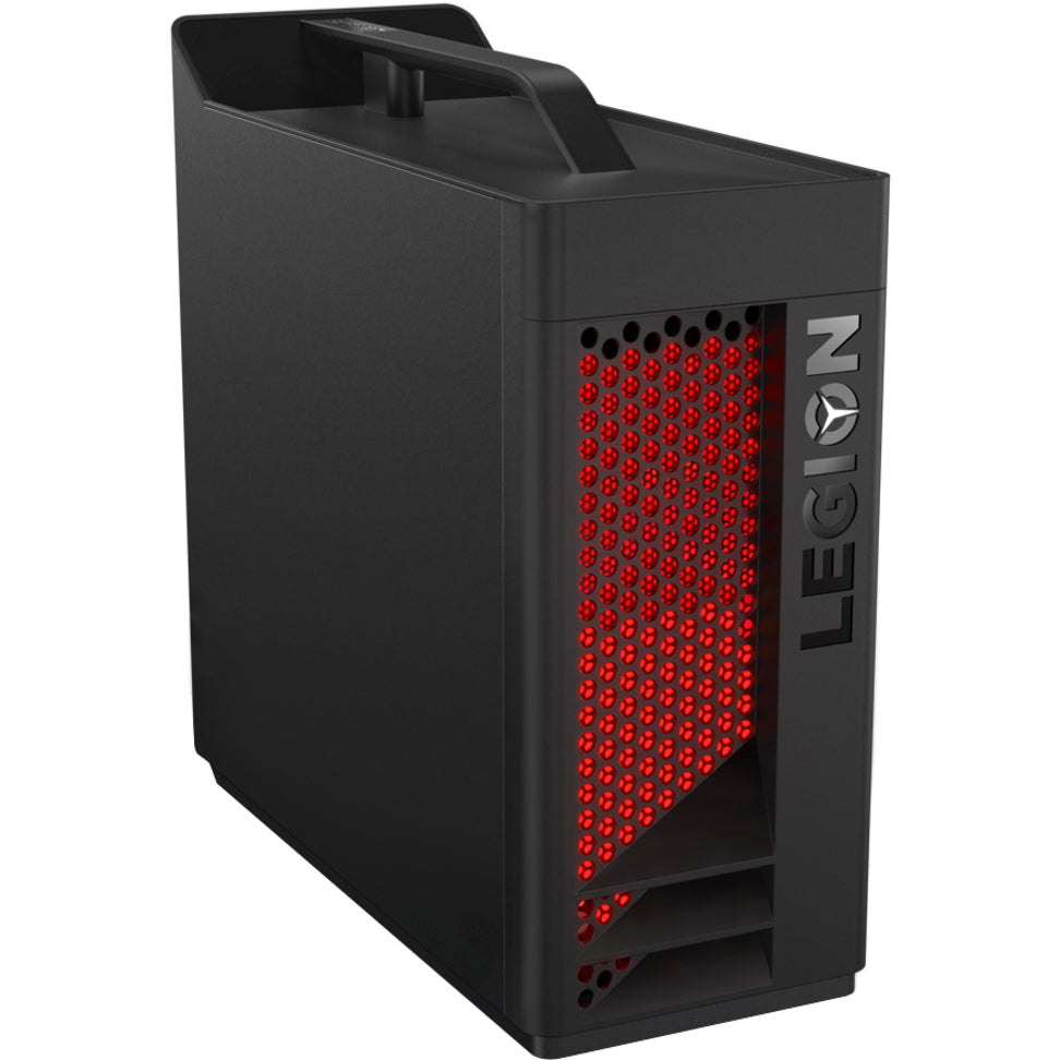 Lenovo Legion T530-28APR 90JY0035US Gaming Desktop Computer - AMD Ryzen 5 2600X 3.60 GHz - 8 GB RAM DDR4 SDRAM - 1 TB HDD - 512 GB SSD - Tower - Raven Black