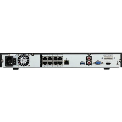 Speco 8 Channel 4K Plug & Play Network Video Recorder with Built-in PoE+ Switch - 3 TB HDD