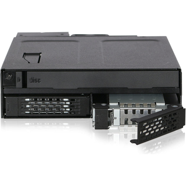 Icy Dock ToughArmor MB602SPO-B Drive Enclosure for 5.25" - Serial ATA/300 Host Interface Internal - Black