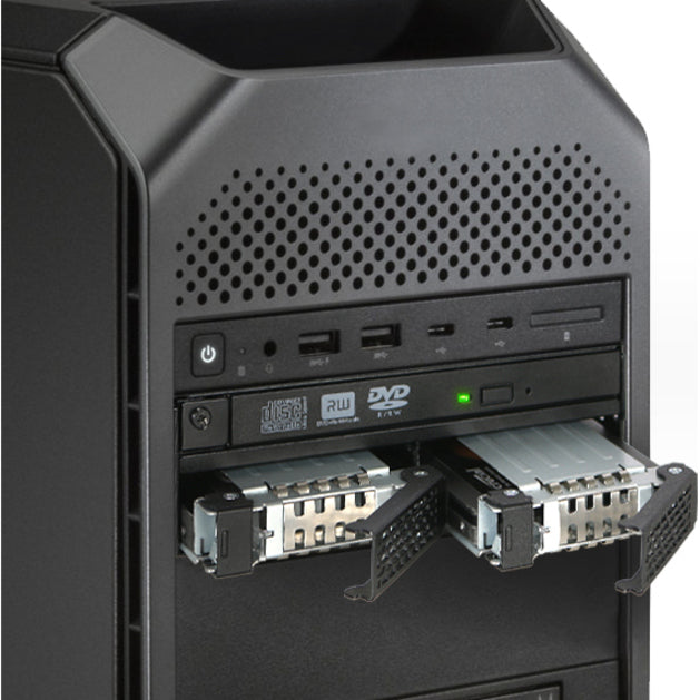 Icy Dock ToughArmor MB602SPO-B Drive Enclosure for 5.25" - Serial ATA/300 Host Interface Internal - Black