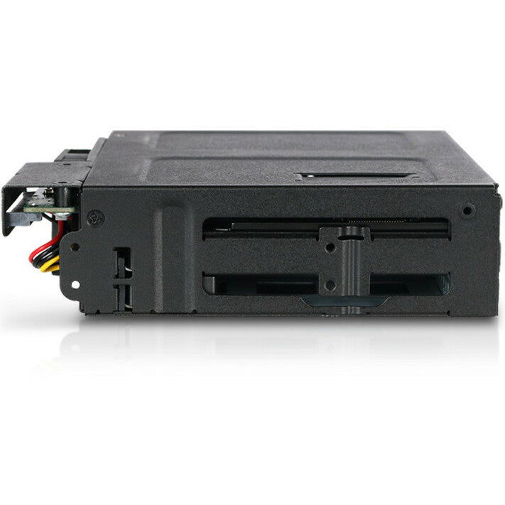 Icy Dock ToughArmor MB604SPO-B Drive Enclosure for 5.25" - Serial ATA/600 Host Interface Internal - Black