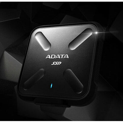 Adata SD700 ASD700-1TU31-CBK 1 TB Portable Solid State Drive - External - Black