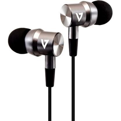 ALUM STEREO EARBUDS INLINE MIC 