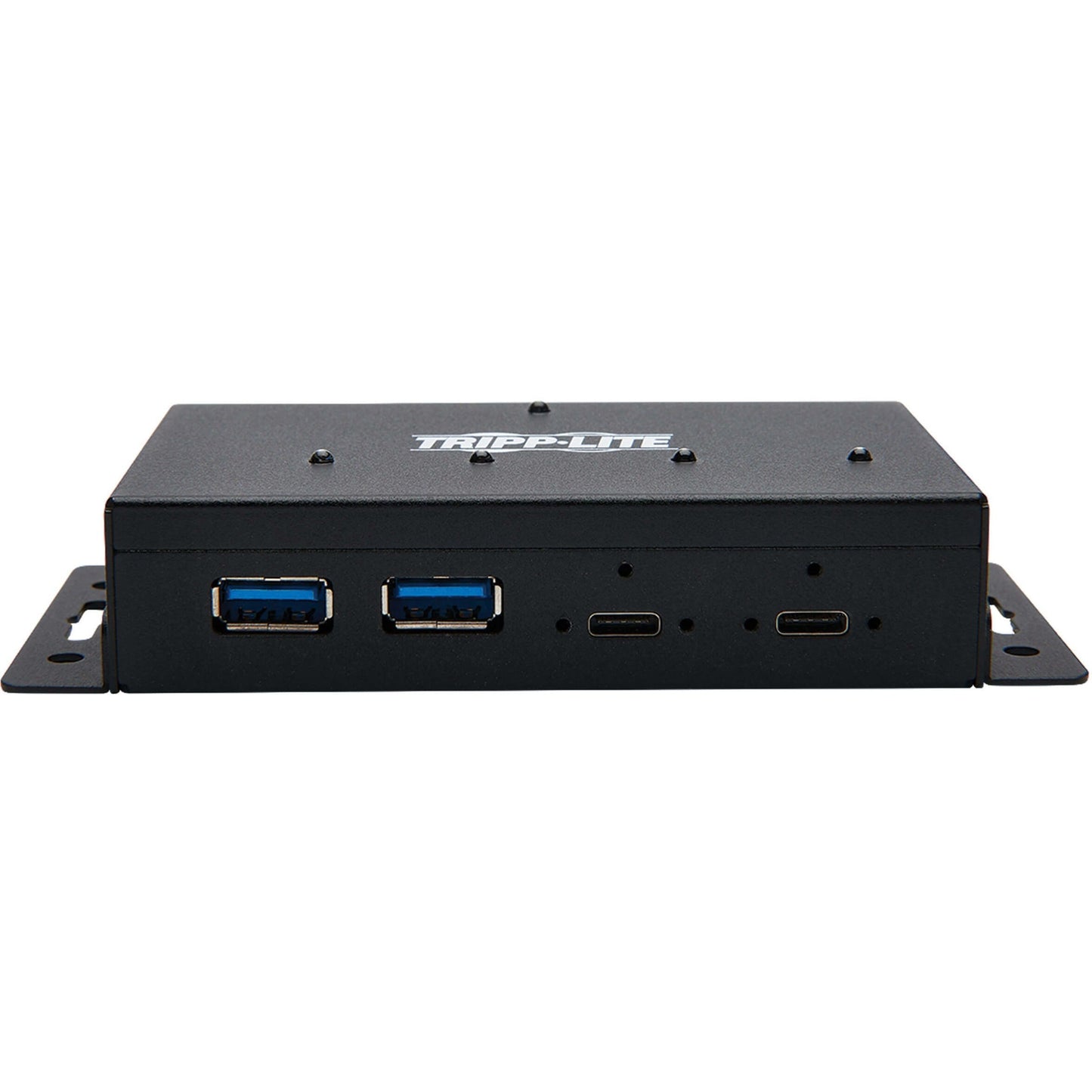 Tripp Lite Industrial-Grade 4-Port USB Hub USB 3.1 Gen 2 10 Gbps 2 USB-A & 2 USB-C Ports 15 kV ESD Immunity