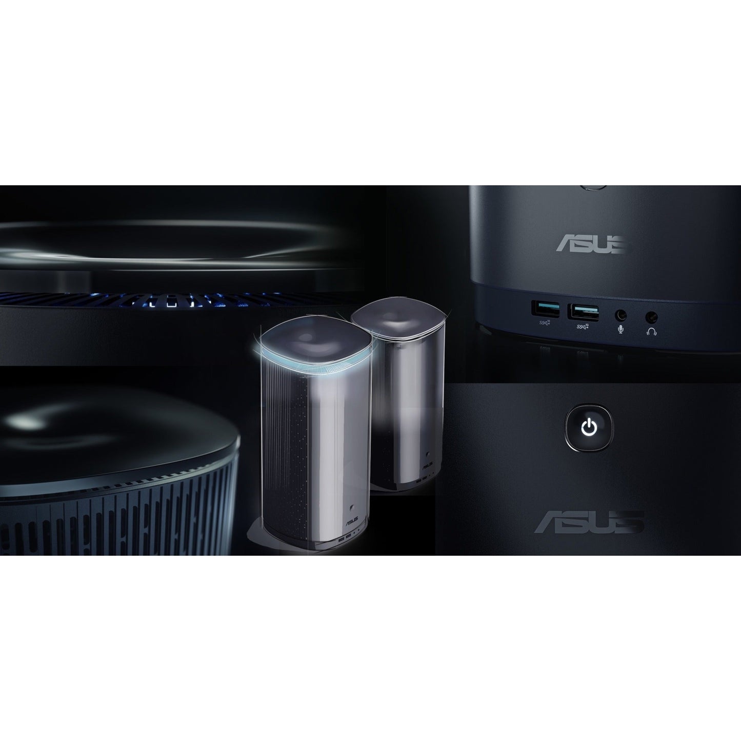 Asus ProArt PA90-M7021ZN Desktop Computer - Intel Core i7 9th Gen i7-9700K - 16 GB RAM DDR4 SDRAM - 1 TB HDD - 512 GB SSD - Mini PC - Midnight Blue