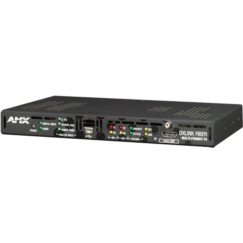 AMX DXLinkTM Multi-Format Multimode Fiber Transmitter Duplex With Fiber Extension