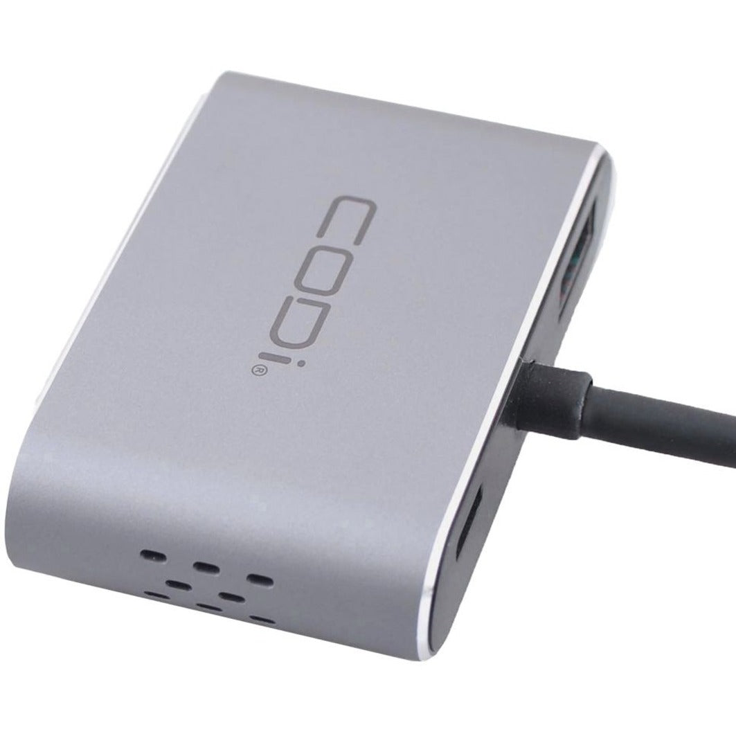 Codi 4-In-1 USB-C Display Adapter (HDMI VGA USB-C PD USB-A 3.0)