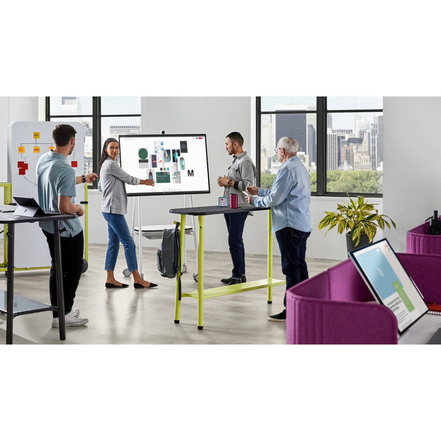 Microsoft Surface Hub 2S All-in-One Computer - Intel Core i5 8th Gen - 8 GB RAM - 128 GB SSD - 50" 3840 x 2560 Touchscreen Display - Desktop - Platinum