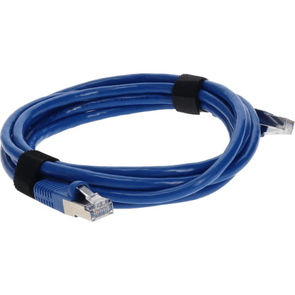 AddOn 5ft RJ-45 (Male) to RJ-45 (Male) Straight Blue Cat7 S/FTP PVC Copper Patch Cable