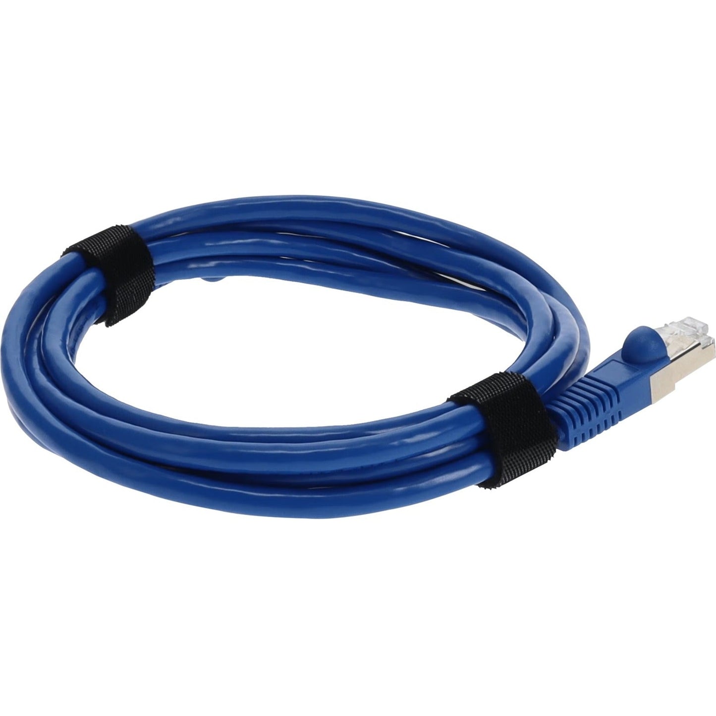 AddOn 5ft RJ-45 (Male) to RJ-45 (Male) Straight Blue Cat7 S/FTP PVC Copper Patch Cable