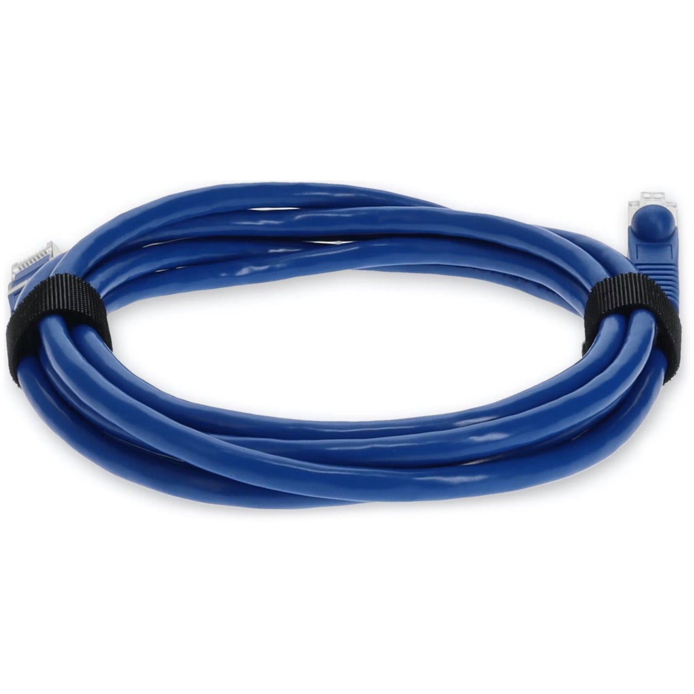 AddOn 6ft RJ-45 (Male) to RJ-45 (Male) Straight Microboot Snagless Blue Cat7 STP Copper PVC Patch Cable