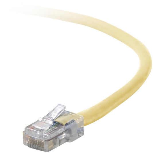 2FT CAT5E YELLOW SNAGLESS PATCH