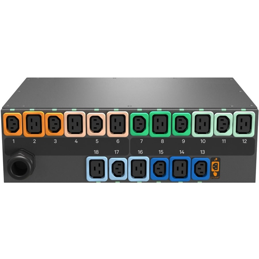 Geist rPDU MGU3E3R1-18P993-3PS56B2H10-S 18-Outlets PDU