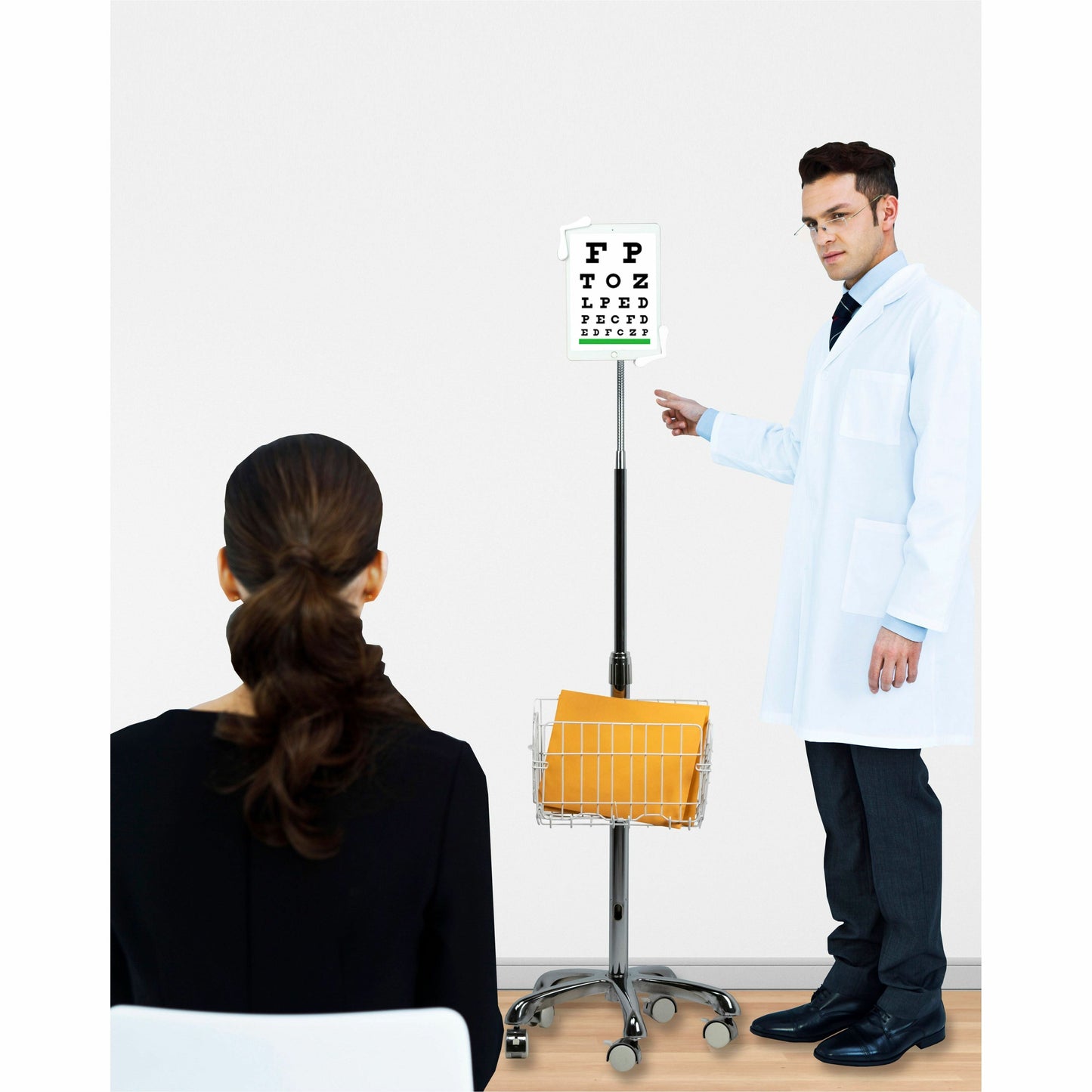 CTA Digital Metal Basket Add-On for CTA Digital Floor Stands