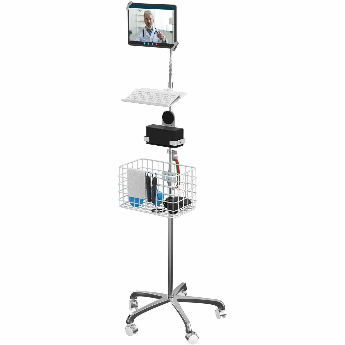 CTA Digital Metal Basket Add-On for CTA Digital Floor Stands