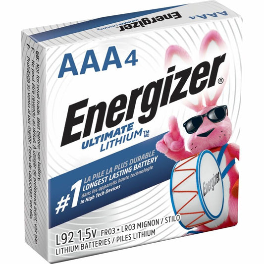 Energizer Ultimate Lithium AAA Batteries 1 Pack