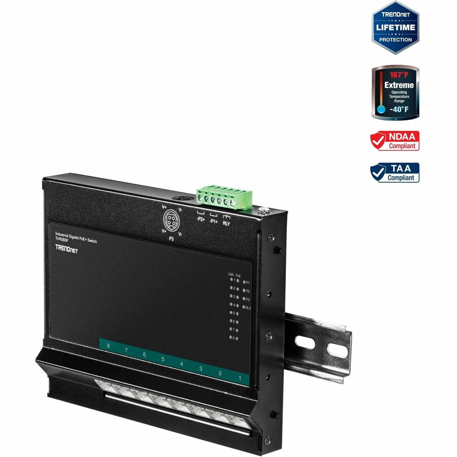 8PORT GIGABIT POE ACCESS SWITCH