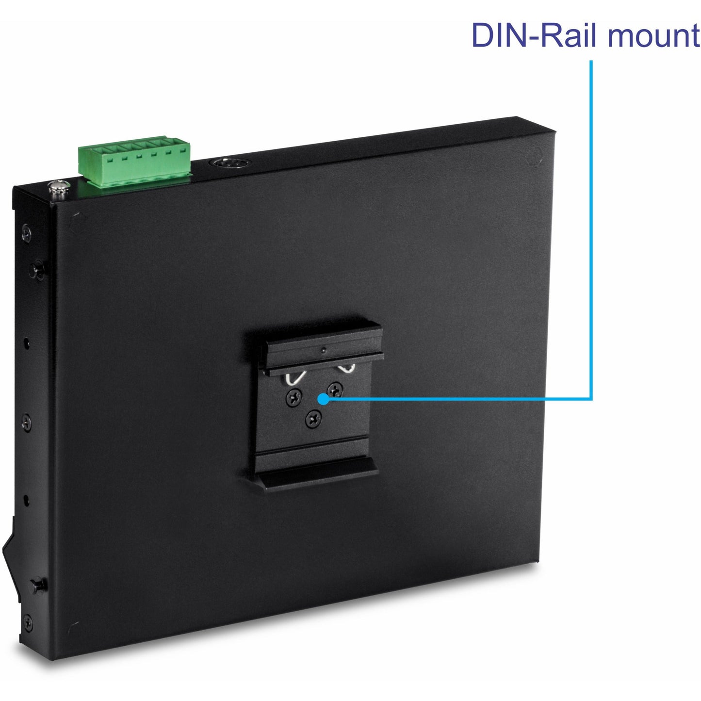 TRENDnet 8-Port Industrial Gigabit Poe+ Wall-Mounted Front Access Switch; 8X Gigabit Poe+ Ports; DIN-Rail Mount; 48 ?57V DC Power Input; IP30; 200W Poe Budget;Lifetime Protection; TI-PG80F