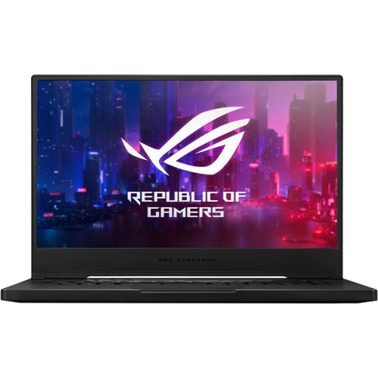 Asus ROG Zephyrus M GU502 GU502GU-XB74 15.6" Gaming Notebook - 1920 x 1080 - Intel Core i7 9th Gen i7-9750H 2.60 GHz - 16 GB Total RAM - 512 GB SSD - Metallic Black