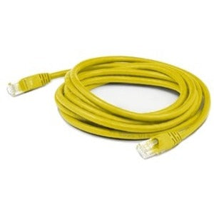 AddOn 7ft RJ-45 (Male) to RJ-45 (Male) Cat6 Yellow UTP OFNR (Riser-rated) Patch Cable