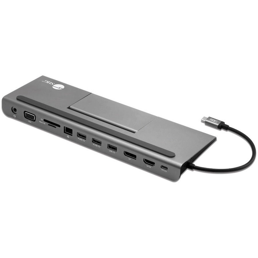 ALUM USB-C MST VIDEO DOCKING   
