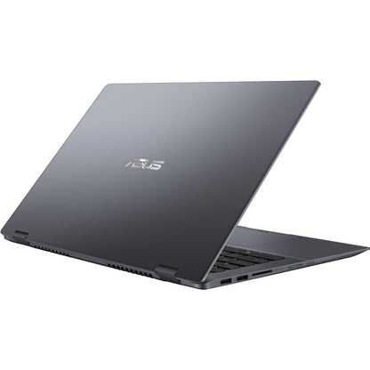 Asus VivoBook Flip 14 TP412 TP412FA-DB72T 14" Touchscreen Convertible Notebook - 1920 x 1080 - Intel Core i7 8th Gen i7-8565U 1.80 GHz - 8 GB Total RAM - 512 GB SSD - Star Gray Metal