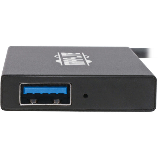 Tripp Lite 4-Port USB Hub USB 3.2 Gen 2 10 Gbps 4 USB-A Ports Thunderbolt 3 Aluminum Housing