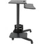 Tripp Lite Mobile Workstation Standing Desk Rolling Cart Height-Adjustable