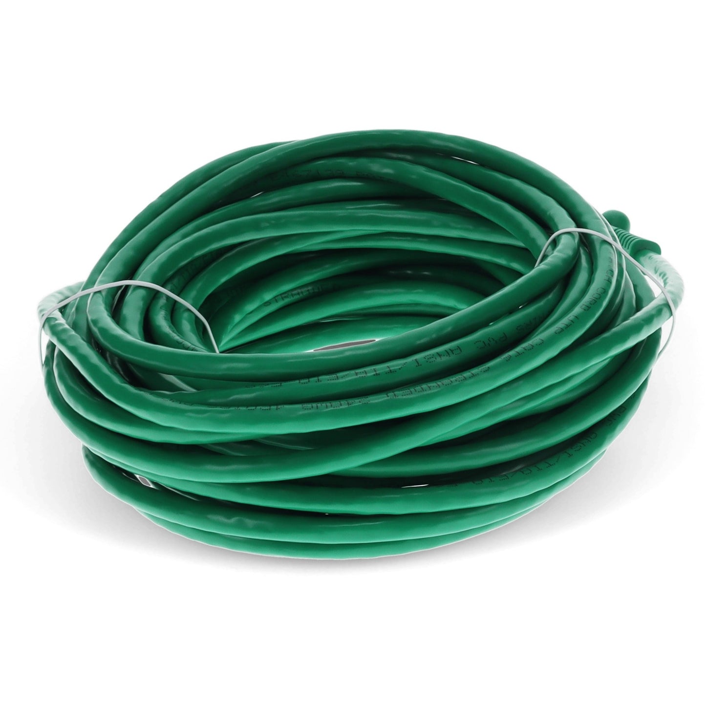 AddOn 18ft RJ-45 (Male) to RJ-45 (Male) Green Cat6 Straight UTP PVC Copper Patch Cable