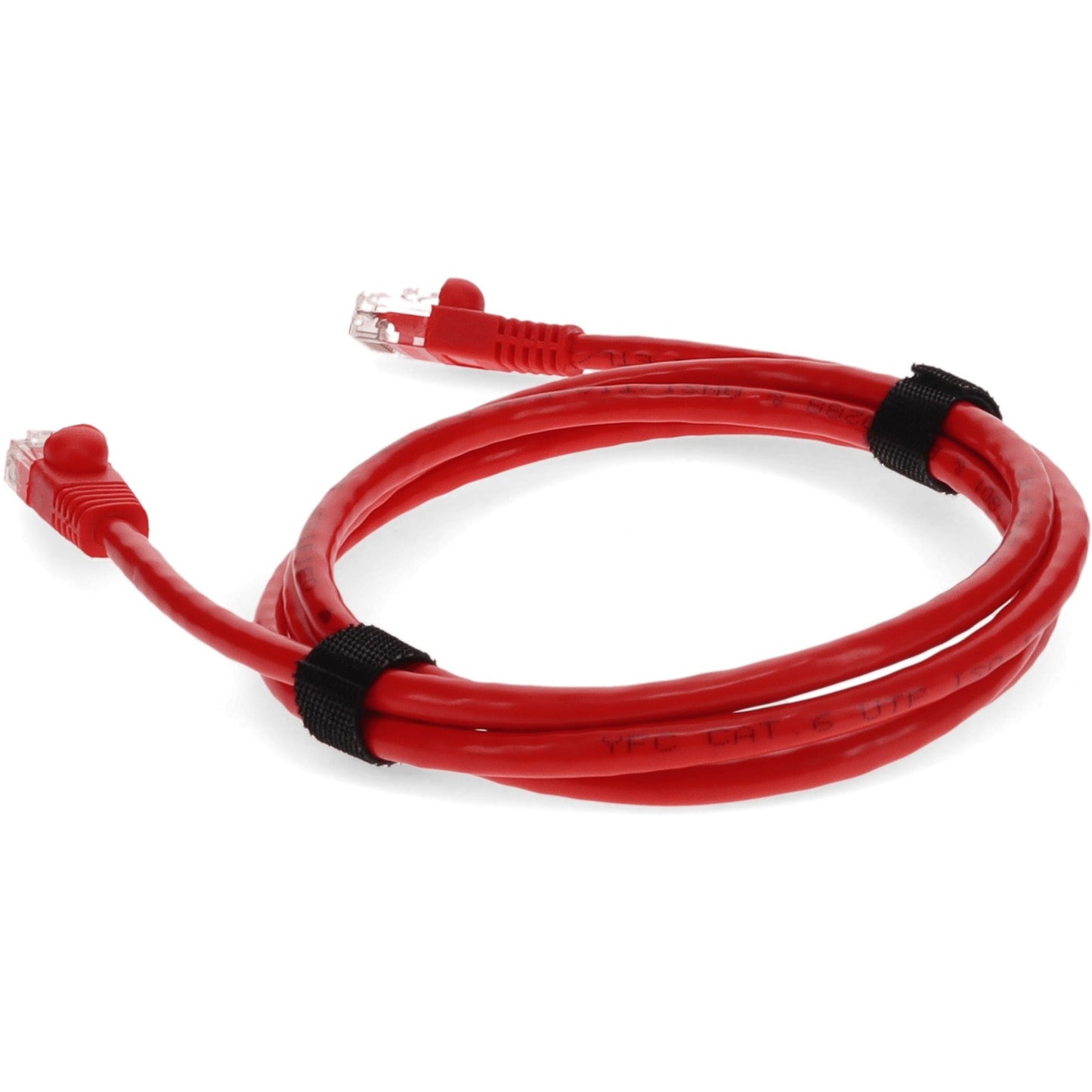 AddOn 9ft RJ-45 (Male) to RJ-45 (Male) Red Cat6 Straight UTP PVC Copper Patch Cable