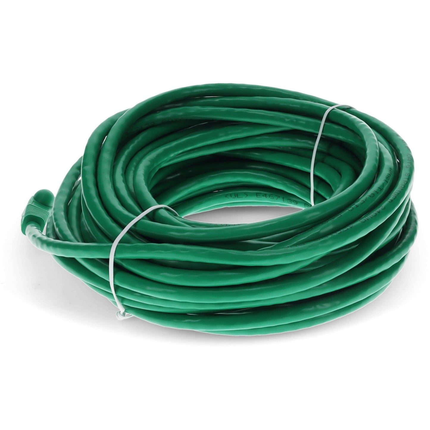 AddOn 24ft RJ-45 (Male) to RJ-45 (Male) Green Cat6 Straight UTP PVC Copper Patch Cable