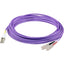 AddOn 2m LC (Male) to SC (Male) Purple OM1 Duplex Fiber OFNR (Riser-Rated) Patch Cable