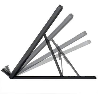Kensington SmartFit Easy Riser Go Adjustable Ergonomic Riser for up to 17" Laptops - Black