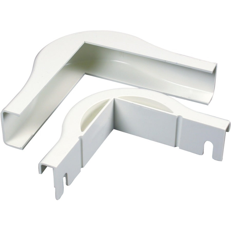 Wiremold 2818FO-WH Radiused External Elbow White