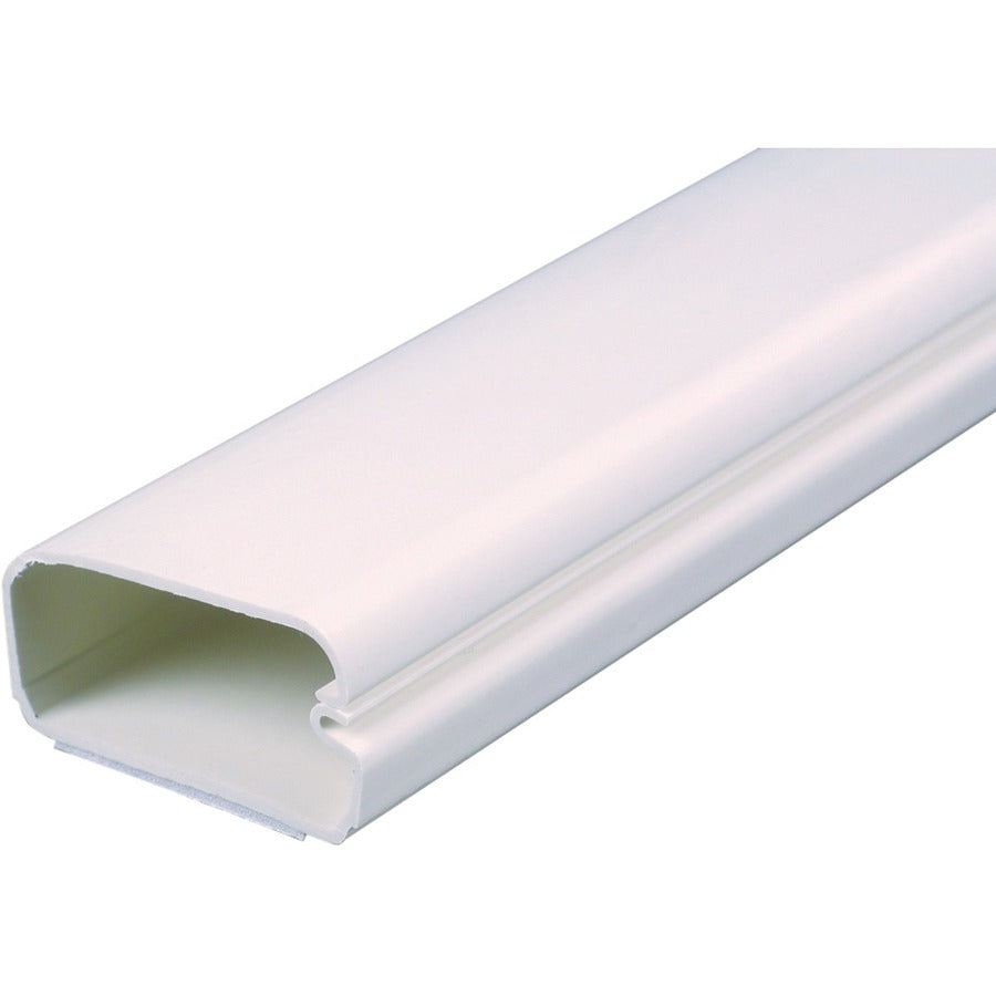 Wiremold 2900 One Piece Latching Raceway Fog White