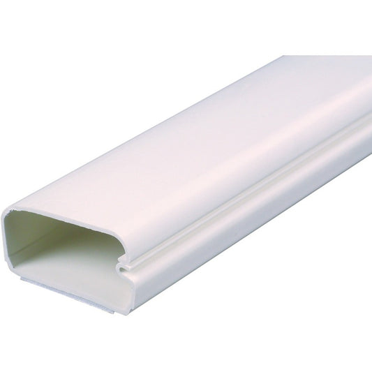 Wiremold 2900 One Piece Latching Raceway Fog White