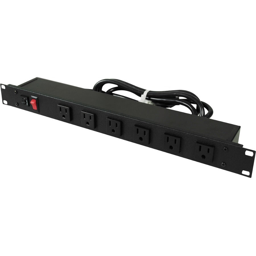 Wiremold Plug-In Outlet Center 6-Outlet Power Strip