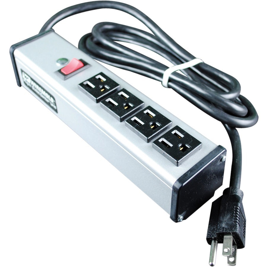 Wiremold Plug-In Outlet Center 4-Outlet Power Strip