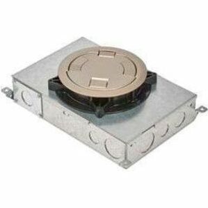 Wiremold RFB2E Two Compartment Recessed Floor Box