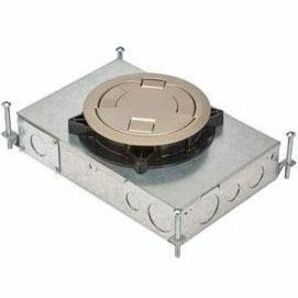 Wiremold RFB2E Two Compartment Recessed Floor Box