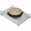 Wiremold RFB2E Two Compartment Recessed Floor Box