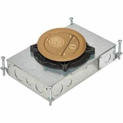 Wiremold RFB2E Two Compartment Recessed Floor Box