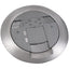 Wiremold AV3 Poke-Thru Finish Flange And Slide Holder - All Aluminum Colored